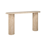 Konsolentisch La Cantera mit Travertin in beige, 160x38x85 cm von Richmond Interiors – Bild 1