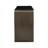 Konsolentisch Les Arcs in brushed gold, 160x45x76 cm von Richmond Interiors – Bild 3