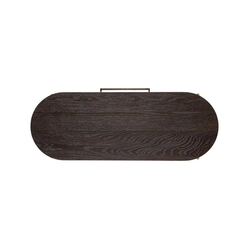 Konsolentisch Luxor in braun, 110x43x81 cm von Richmond Interiors – Bild 3