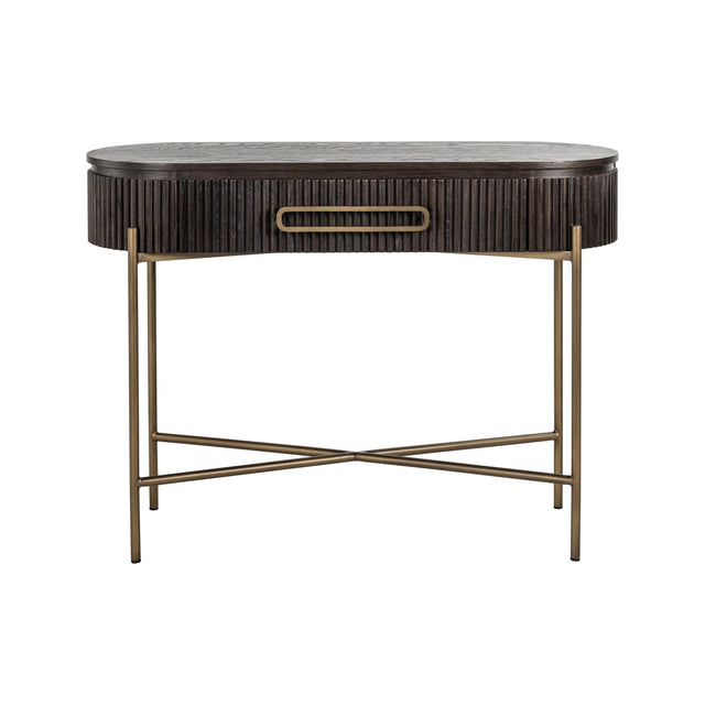 Konsolentisch Luxor in braun, 110x43x81 cm von Richmond Interiors – Bild 4