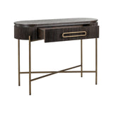 Konsolentisch Luxor in braun, 110x43x81 cm von Richmond Interiors – Bild 5