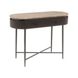 Konsolentisch Russo in aschbraun, 100x40x76 cm von Richmond Interiors – Bild 1