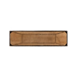Konsolentisch Villano aus Glas und Eisen in bronze, 110x29x75 cm von Richmond Interiors – Bild 4