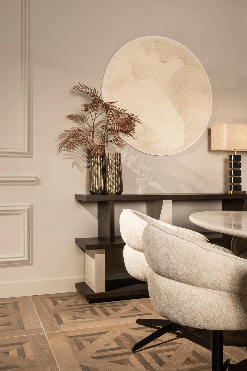 Konsolentisch Waldorf mit Eichenfurnier in braun, 171x40x83 cm von Richmond Interiors – Bild 11