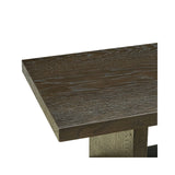 Konsolentisch Waldorf mit Eichenfurnier in braun, 171x40x83 cm von Richmond Interiors – Bild 5