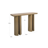 Konsolentisch Whisker in gold, 120x35x80 cm von Richmond Interiors – Bild 7