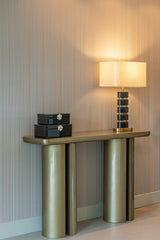 Konsolentisch Whisker in gold, 120x35x80 cm von Richmond Interiors – Bild 8