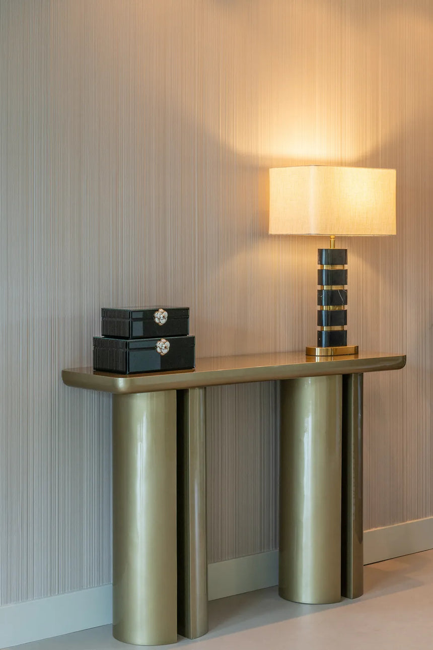 Konsolentisch Whisker in gold, 120x35x80 cm von Richmond Interiors – Bild 8