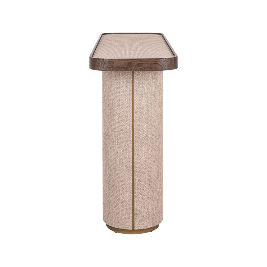 Konsolentisch Willox in beige, 140x40x85 cm von Richmond Interiors – Bild 5