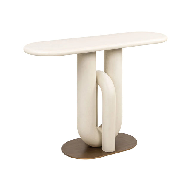 Konsolentisch Winslow in weiß, 130x42x86 cm von Richmond Interiors – Bild 1