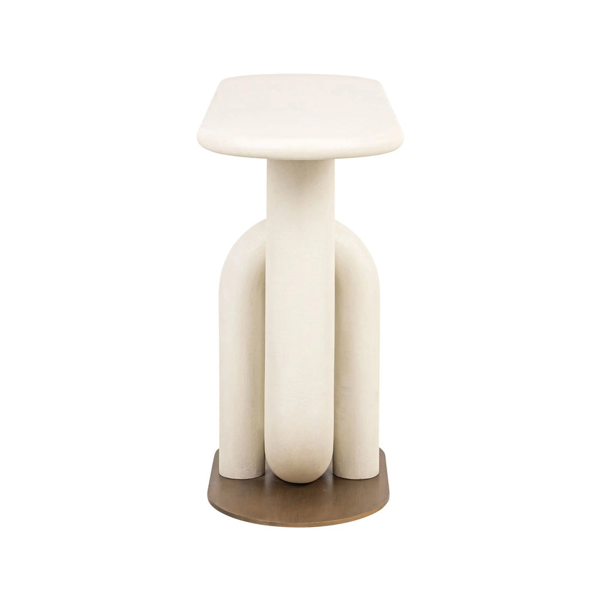 Konsolentisch Winslow in weiß, 130x42x86 cm von Richmond Interiors – Bild 3