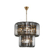 Kronleuchter Bryon in smoke gold aus Eisen und Glas, 80x80x70 cm von Richmond Interiors – Produktbild 1
