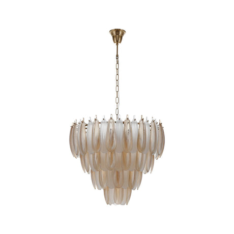 Kronleuchter Chloe in gold aus Glas und Eisen, 60x60x55 cm von Richmond Interiors – Produktbild 1