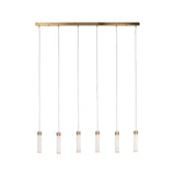 Kronleuchter Elaris in weiß aus Eisen und Alabaster, 150x6x185 cm von Richmond Interiors – Produktbild 4