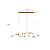 Kronleuchter Flyn Brushed Gold von Richmond Interiors – Produktbild 1