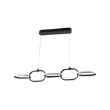 Kronleuchter Layn in kupfer aus Aluminium, 92x13,5x140 cm von Richmond Interiors – Produktbild 2