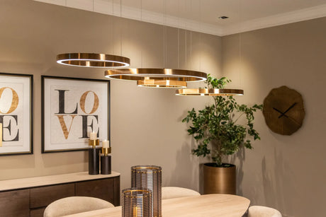 Kronleuchter Lilou Brushed Gold von Richmond Interiors – Produktbild 2