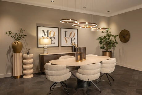 Kronleuchter Lilou Brushed Gold von Richmond Interiors – Produktbild 3