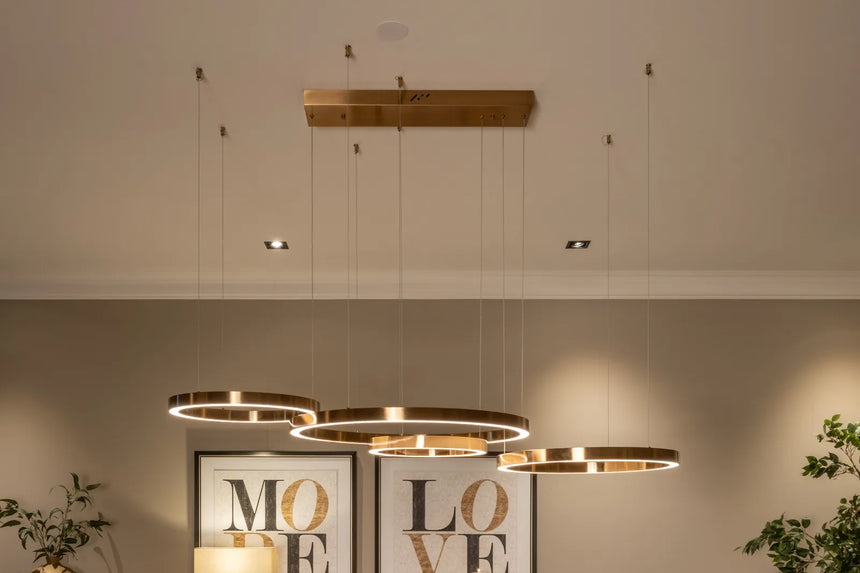 Kronleuchter Lilou Brushed Gold von Richmond Interiors – Produktbild 8