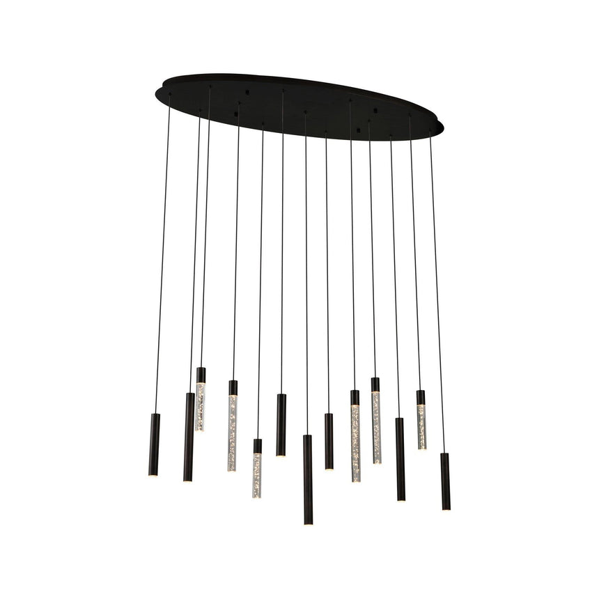 Kronleuchter Oxley in kupfer aus Eisen, 115x40x200 cm von Richmond Interiors – Produktbild 1
