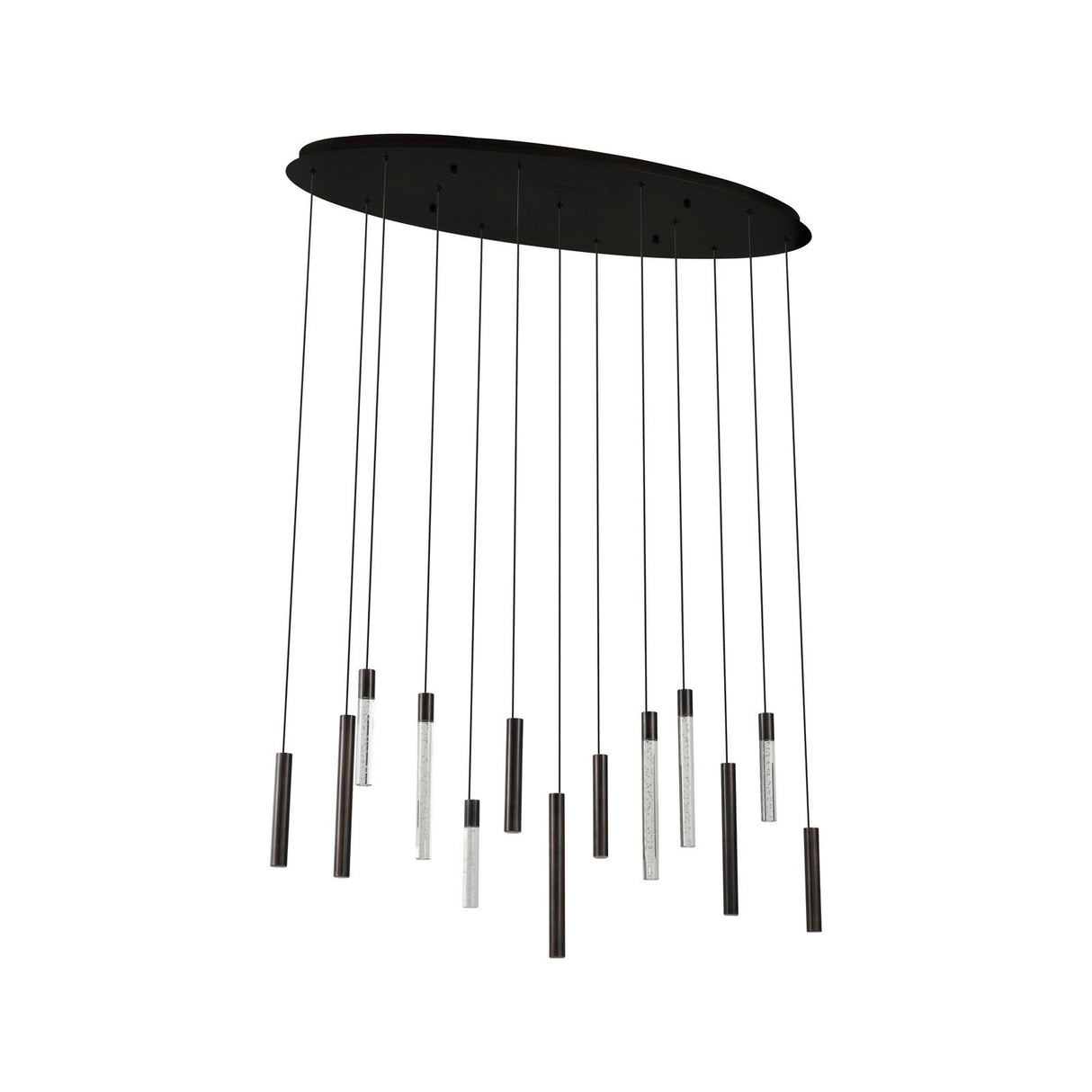 Kronleuchter Oxley in kupfer aus Eisen, 115x40x200 cm von Richmond Interiors – Produktbild 2