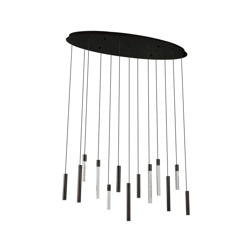 Kronleuchter Oxley in kupfer aus Eisen, 115x40x200 cm von Richmond Interiors – Produktbild 4