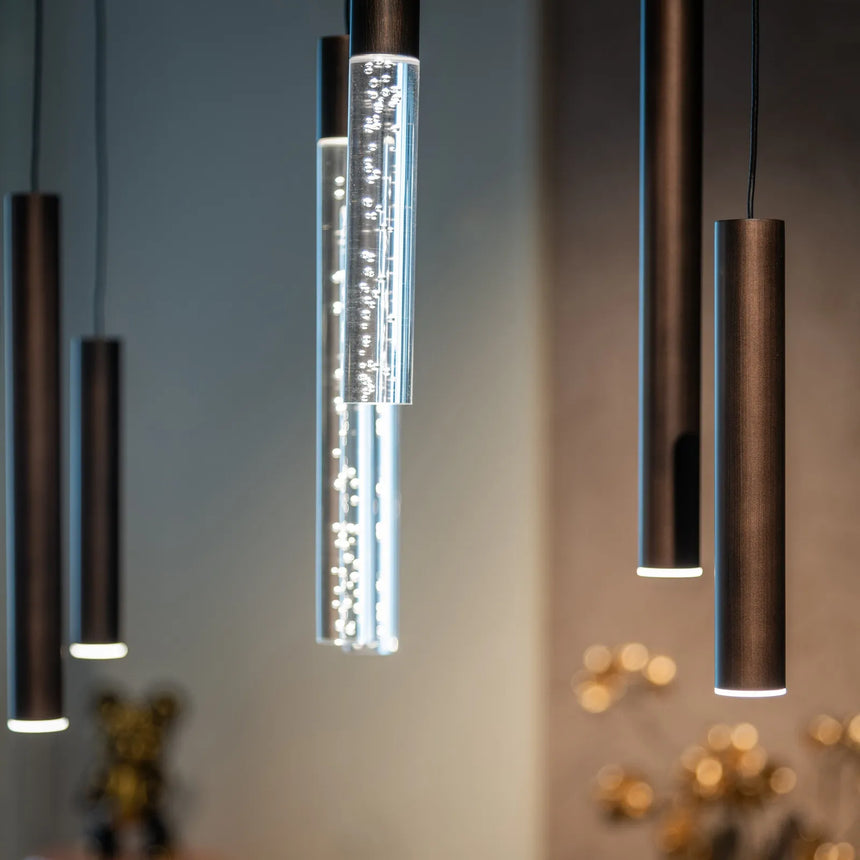 Kronleuchter Oxley in kupfer aus Eisen, 115x40x200 cm von Richmond Interiors – Produktbild 6