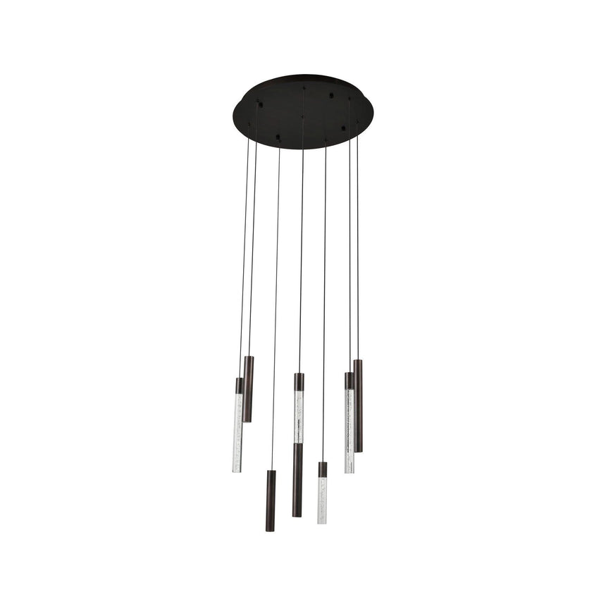 Kronleuchter Oxley in kupfer aus Eisen, 50x50x130 cm von Richmond Interiors – Produktbild 2