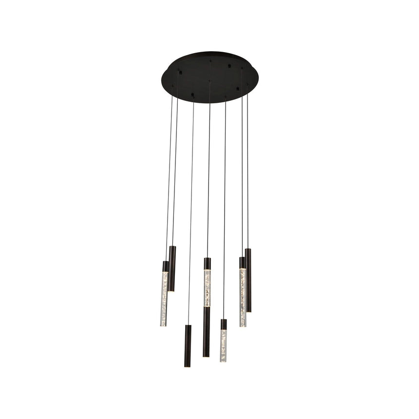 Kronleuchter Oxley in kupfer aus Eisen, 50x50x130 cm von Richmond Interiors – Produktbild 3