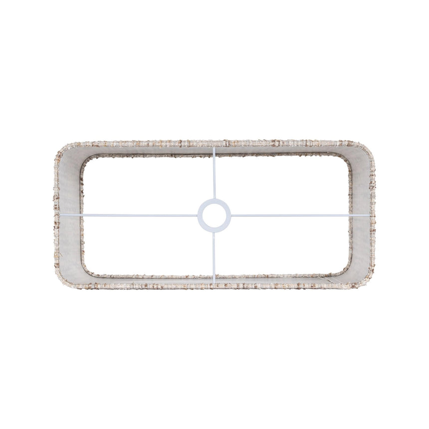 Lampenschirm Filou groß rechteckig in cream coco, 55x25x25 cm von Richmond Interiors – Bild 5