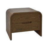 Nachttisch Bedford in braun mit 2 Schubladen, 66x42x50 cm von Richmond Interiors – Bild 1