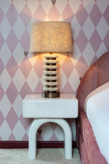 Nachttisch Bennet in coconut milk mit 1 Schublade, 50x40x57 cm von Richmond Interiors – Bild 8
