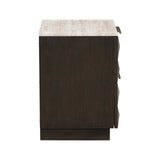 Nachttisch Claremont in braun, 53x44 cm von Richmond Interiors – Produktbild 4