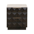 Nachttisch Claremont in braun, 53x44 cm von Richmond Interiors – Produktbild 6