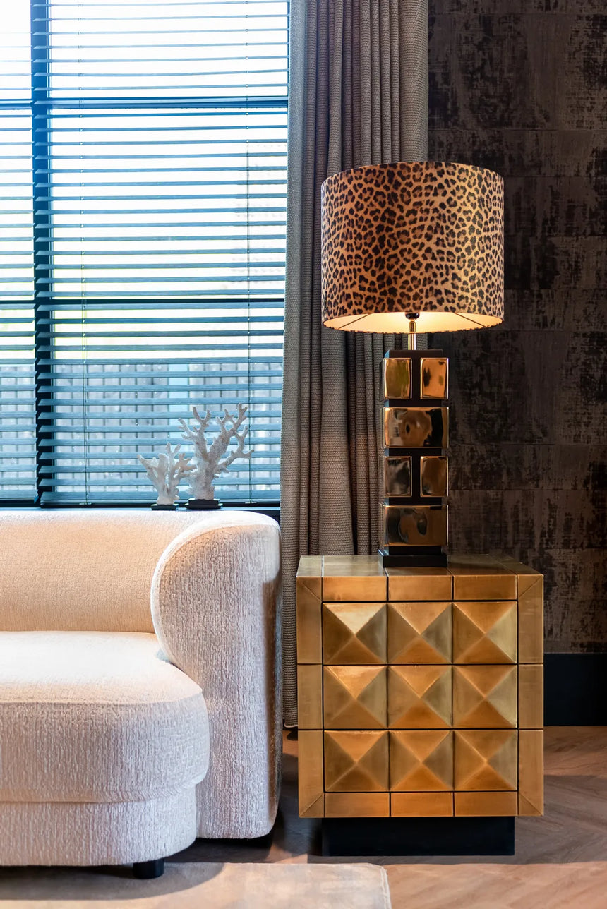 Nachttisch Collada in brushed gold, 50x45x60 cm von Richmond Interiors – Bild 14