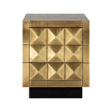 Nachttisch Collada in brushed gold, 50x45x60 cm von Richmond Interiors – Bild 5