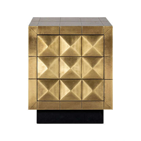 Nachttisch Collada in brushed gold, 50x45x60 cm von Richmond Interiors – Bild 5