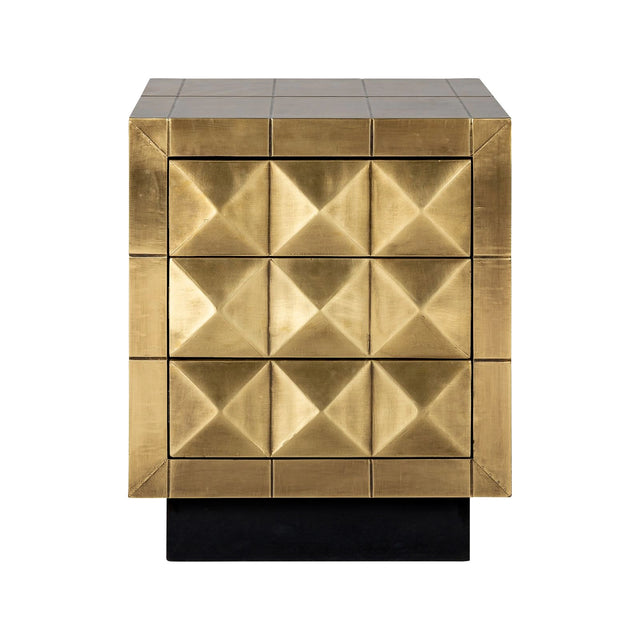 Nachttisch Collada in brushed gold, 50x45x60 cm von Richmond Interiors – Bild 5