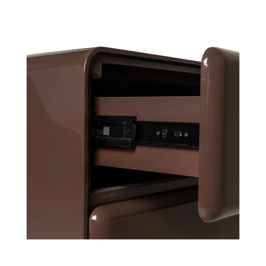 Nachttisch Demy in kastanienbraun, 57x43x60 cm von Richmond Interiors – Bild 6