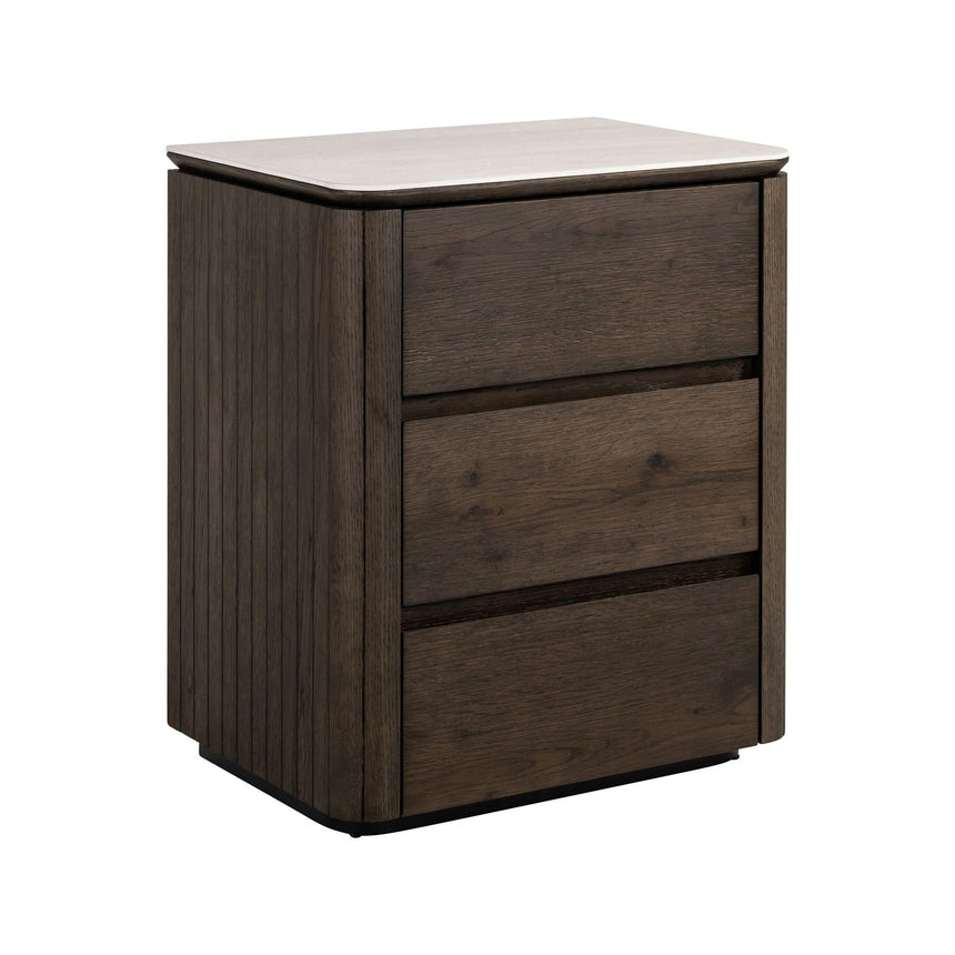 Nachttisch Ritz in braun, 55x40x65 cm von Richmond Interiors – Bild 1
