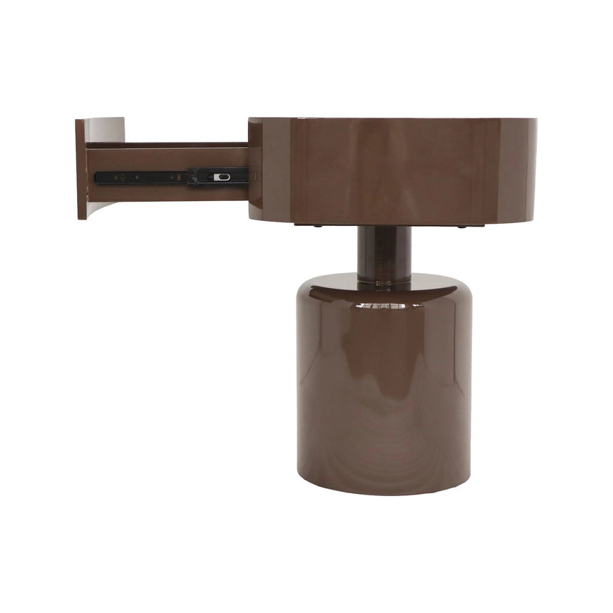 Nachttisch Romee in kastanienbraun, 50x40x51 cm von Richmond Interiors – Bild 4