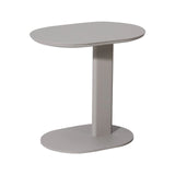 Outdoor Beistelltisch Quinn aus Aluminium in light beige, 52x35x48,3 cm von Richmond Interiors – Produktbild 1