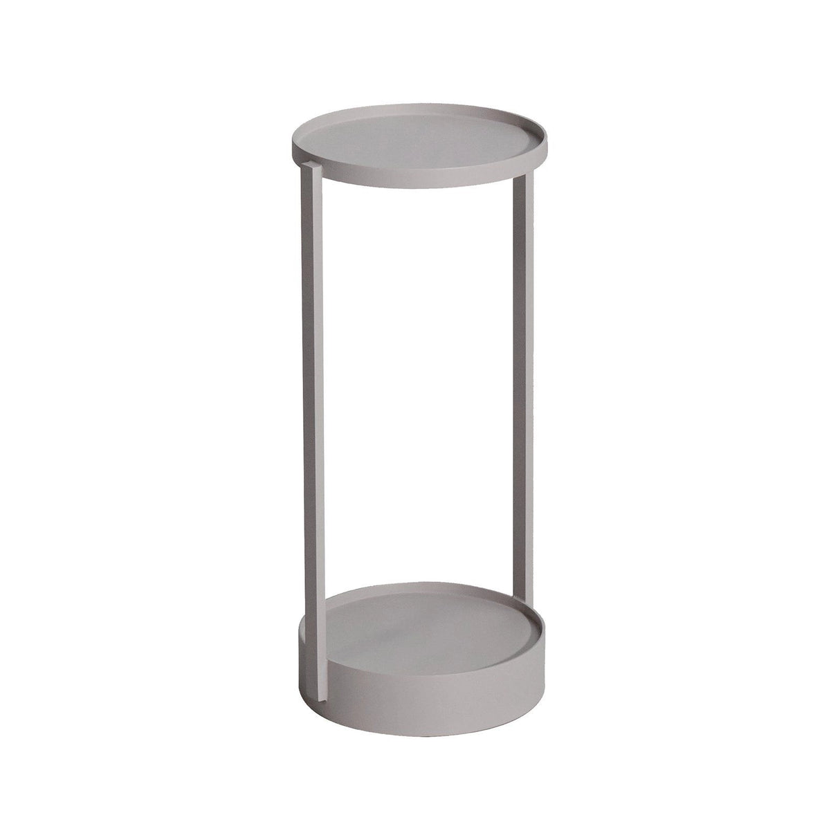 Outdoor Beistelltisch Reed aus Aluminium in light beige, 25,5x23,5x55 cm  von Richmond Interiors – Produktbild 2