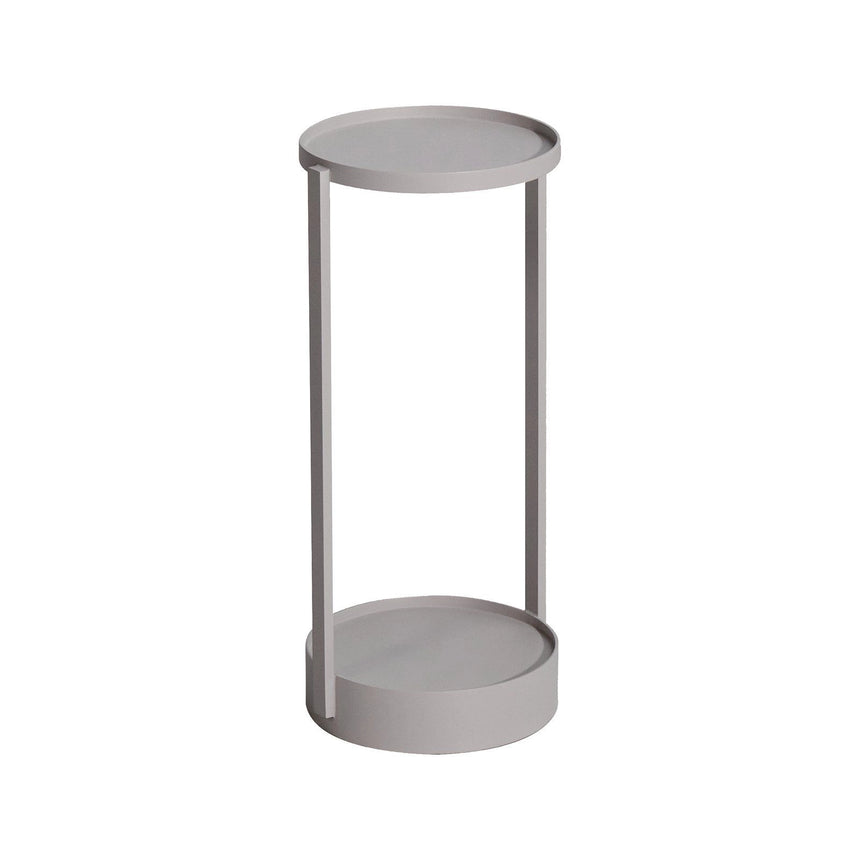 Outdoor Beistelltisch Reed aus Aluminium in light beige, 25,5x23,5x55 cm  von Richmond Interiors – Produktbild 2