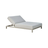 Outdoor-Doppelliege Kempinski in ecru, 130x197x40 cm von Richmond Interiors – Bild 1