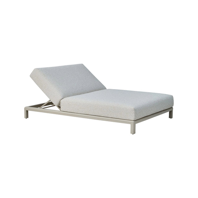 Outdoor-Doppelliege Kempinski in ecru, 130x197x40 cm von Richmond Interiors – Bild 1