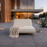 Outdoor-Doppelliege Kempinski in ecru, 130x197x40 cm von Richmond Interiors – Bild 2