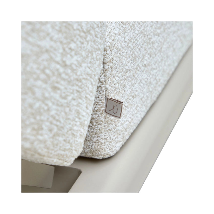 Outdoor-Doppelliege Kempinski in ecru, 130x197x40 cm von Richmond Interiors – Bild 8