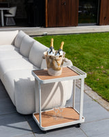 Outdoor-Ecksofa Dawson in beige alpine, 278x99 cm von Richmond Interiors – Bild 12
