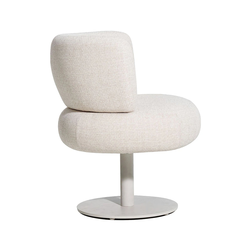 Outdoor-Essstuhl Mason mit Drehfunktion in beige alpine, 68x65x78 cm von Richmond Interiors – Bild 5